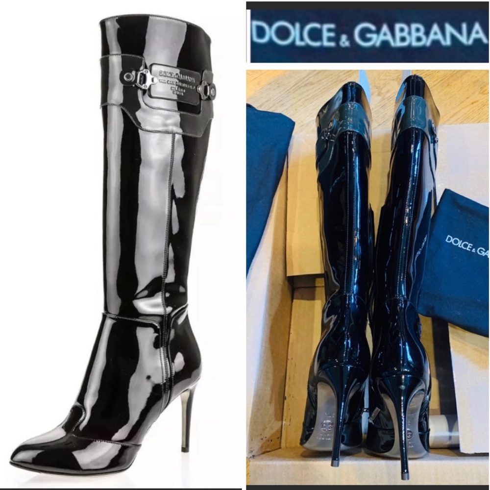 D&G Stunting Boots NEW cond❗️Lmtd prod💥37.5 RETAIL $2400🔥GorG A Must Have